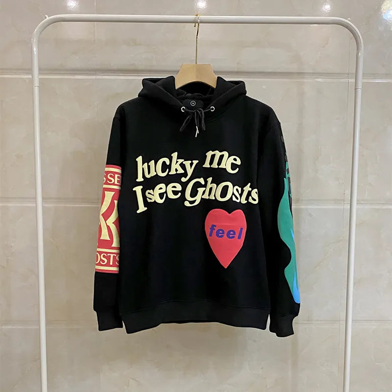 Sudadera letras dibujos
