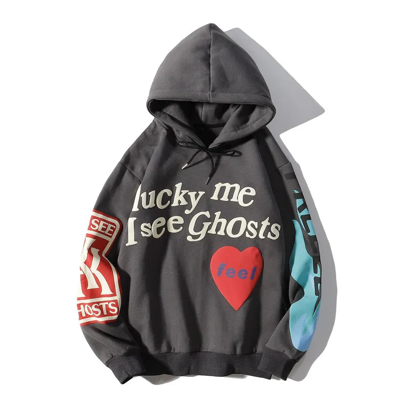 Sudadera letras dibujos