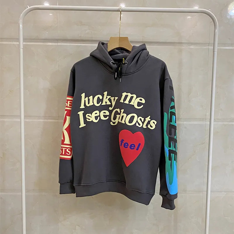 Sudadera letras dibujos