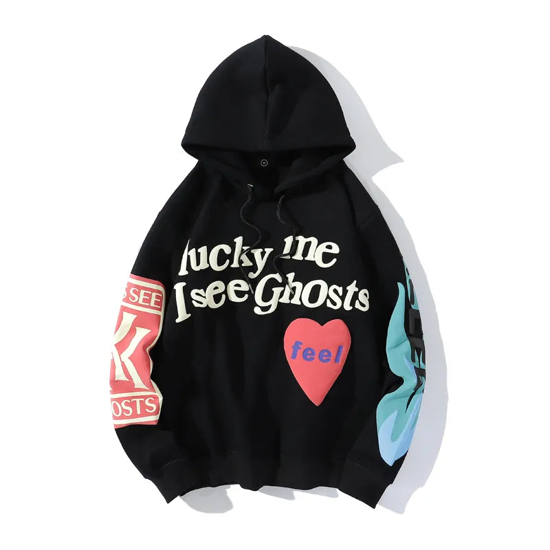 Sudadera letras dibujos