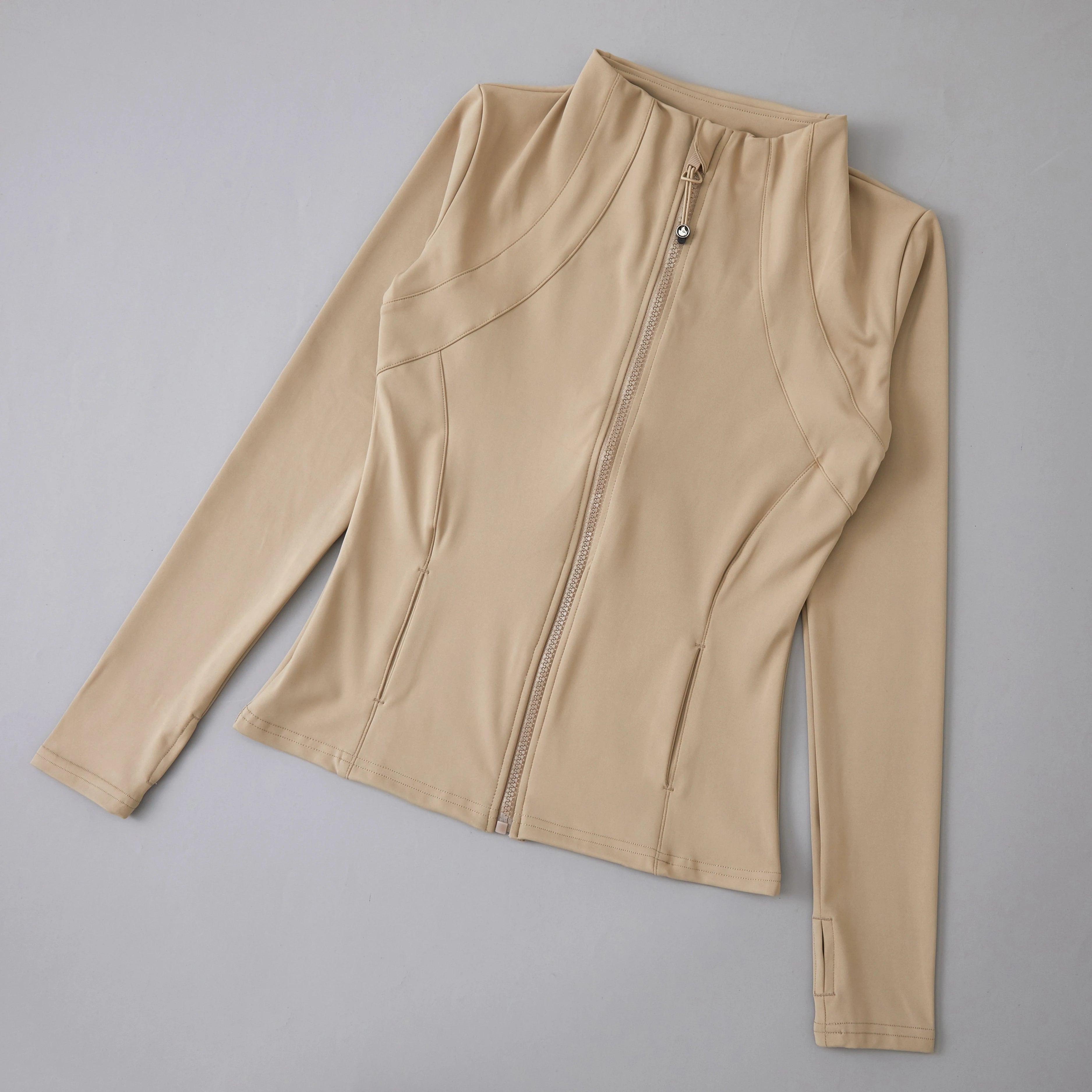Sudadera con cremallera deportiva