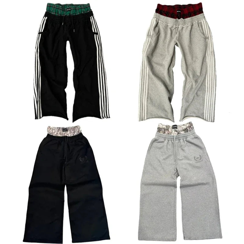 Pantalones de chándal  de pierna ancha