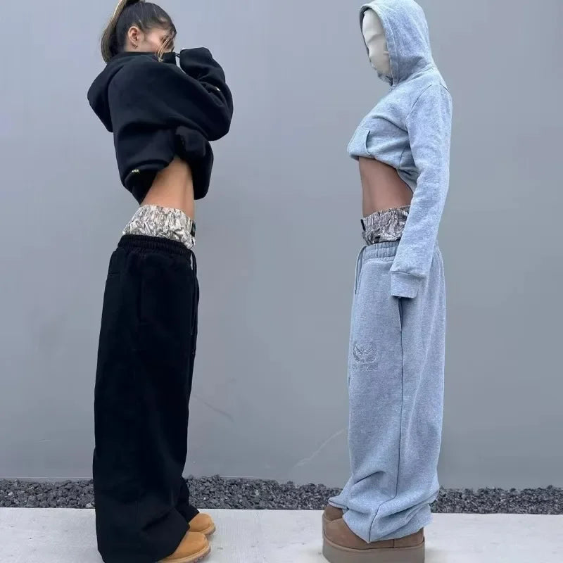 Pantalones de chándal  de pierna ancha