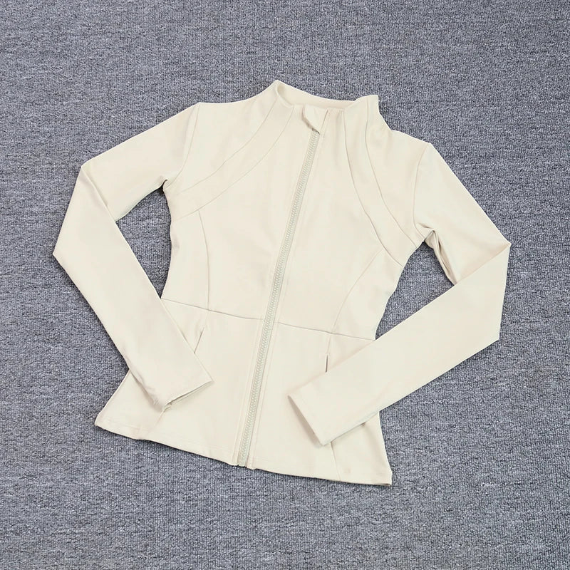 Sudadera con cremallera deportiva
